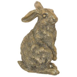 GOLD RABBIT 14CM