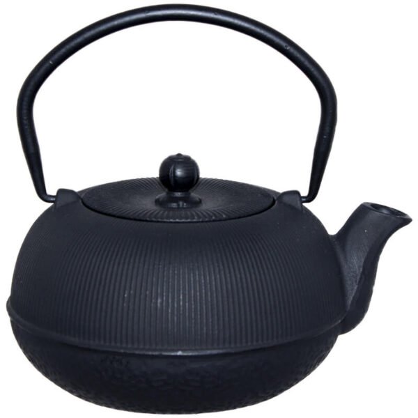 VERTI CAST IRON BLACK TEA POT 700ML