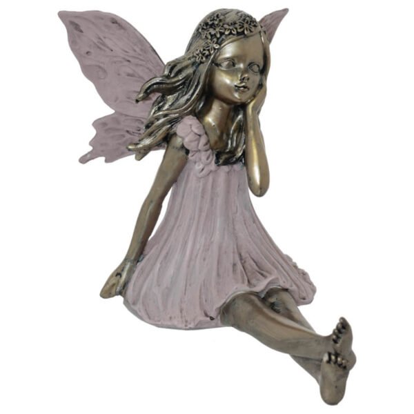 FAIRY HAND ON CHEEK 14X18X12CM