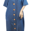 Denim Dress with Buttons CY85191G