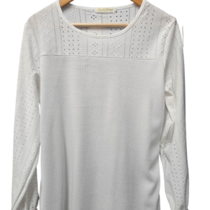 Long Sleeve Top with Ribbing