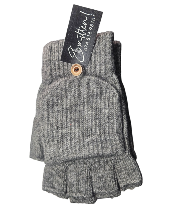 Fingerless Gloves with Mitten Cover - Image 4