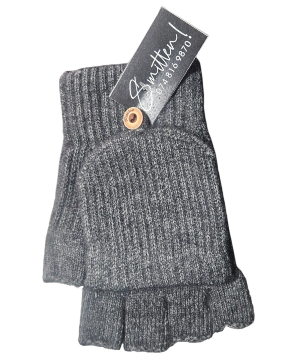 Fingerless Gloves with Mitten Cover - Image 5