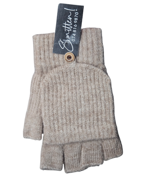 Fingerless Gloves with Mitten Cover - Image 6