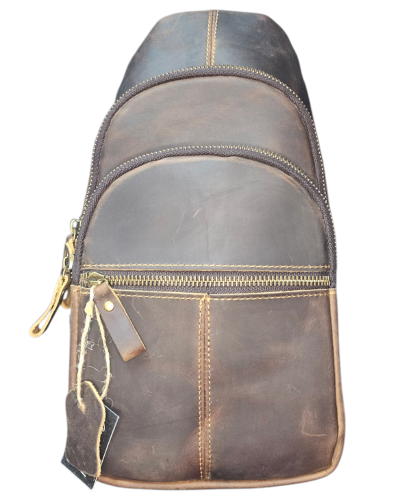 leather Cross-Body Bag
