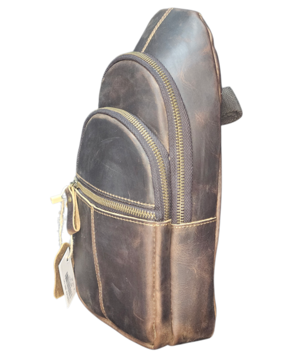 leather Cross-Body Bag - Image 3
