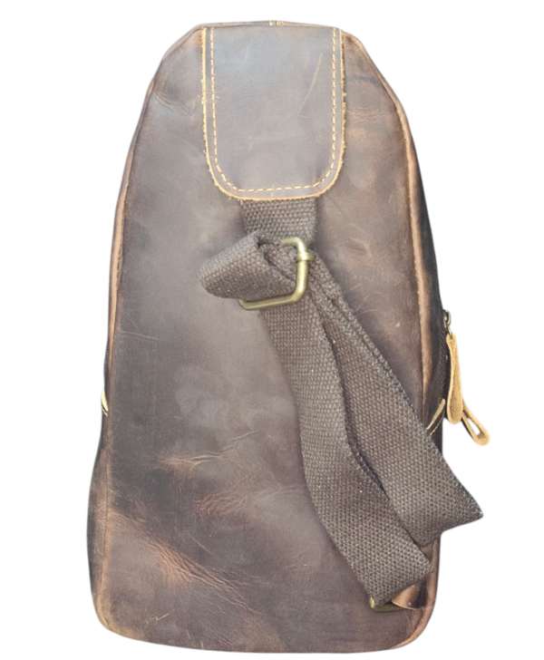 leather Cross-Body Bag - Image 4