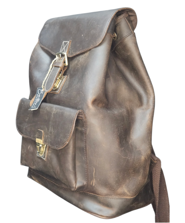 Leather Backpack - Image 4