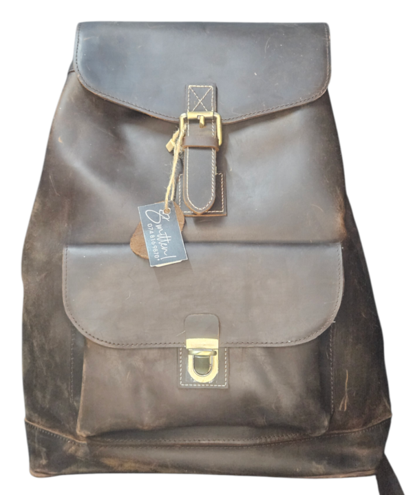 Leather Backpack