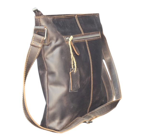 Leather Tote Bag - Image 4