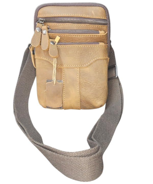 Leather Sling Bag - Image 5