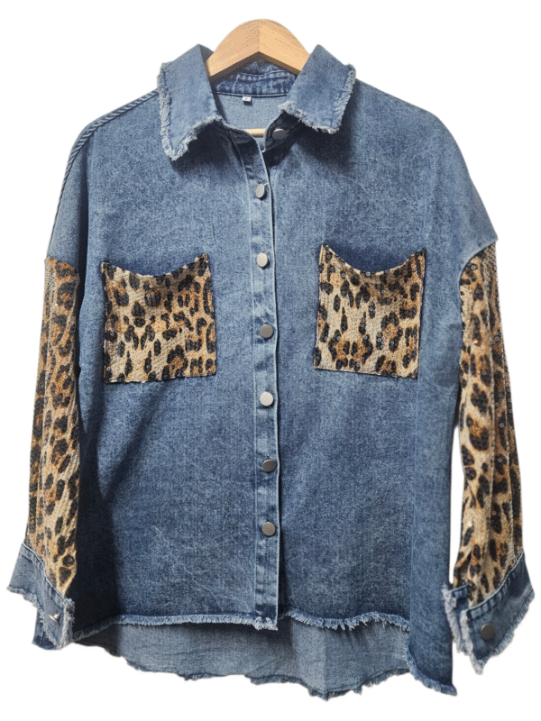 Sequence Detailed Denim Top - Image 2