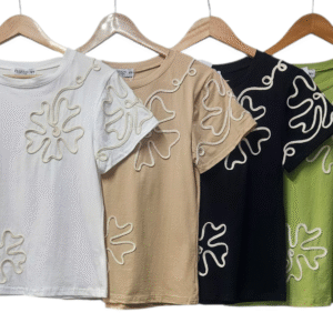 String Piecing T-Shirt