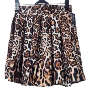 Animal Print Skort