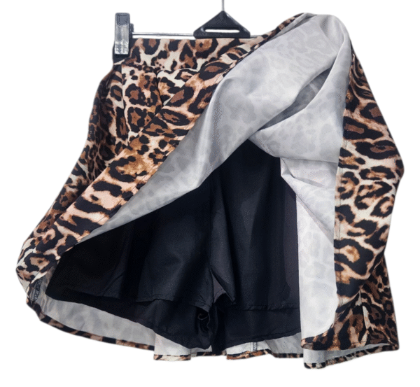 Animal Print Skort - Image 3