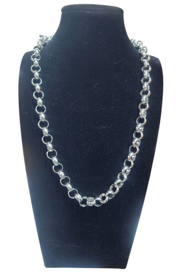Stainless Steel Roly Poly Necklace - Image 3