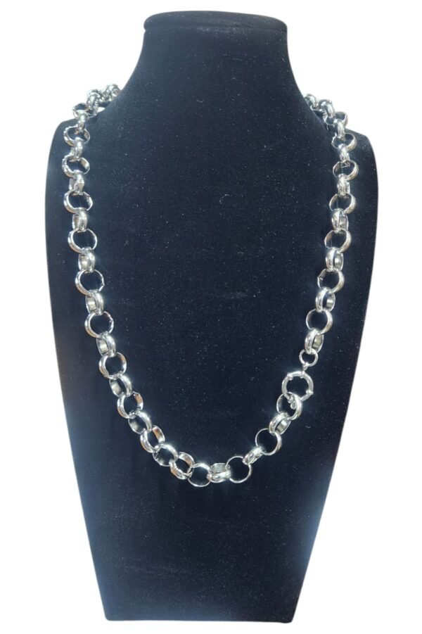 Stainless Steel Roly Poly Necklace - Image 2