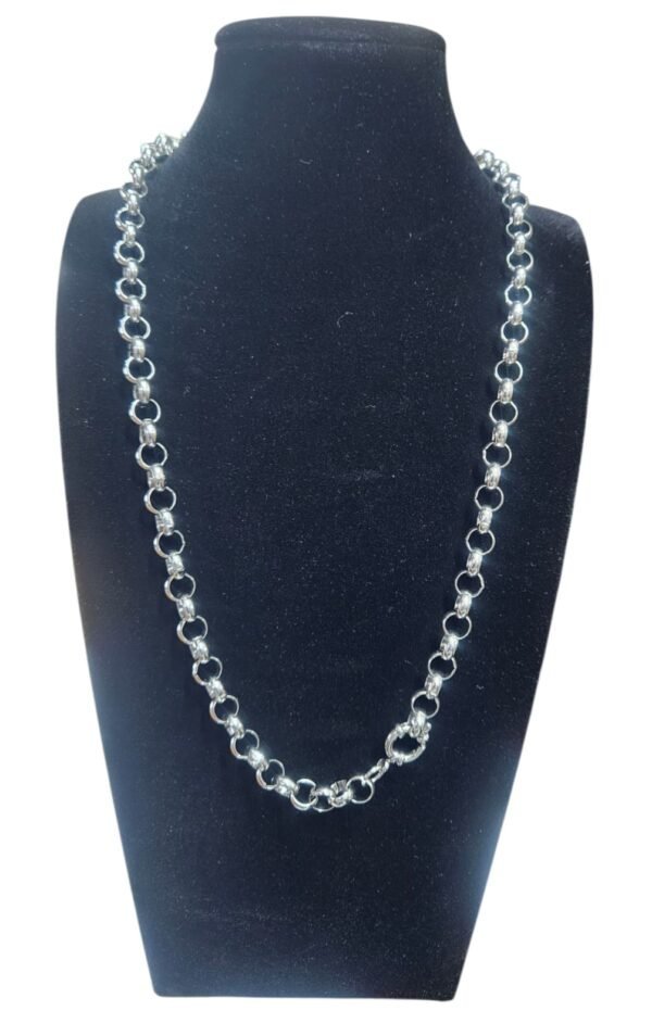 Stainless Steel Roly Poly Necklace - Image 4