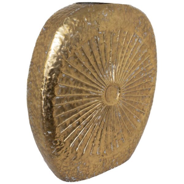 WHEEL METAL VASE - Image 3