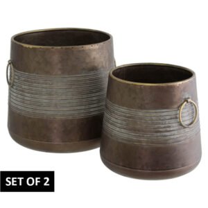 METAL HANDLED POT SET