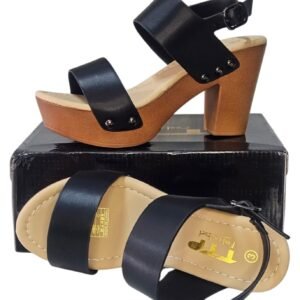 Alternative view of Heeled Clog Sandals