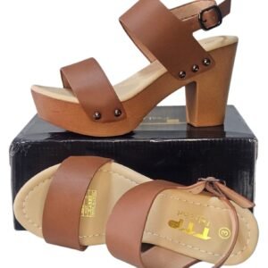 Heeled Clog Sandals