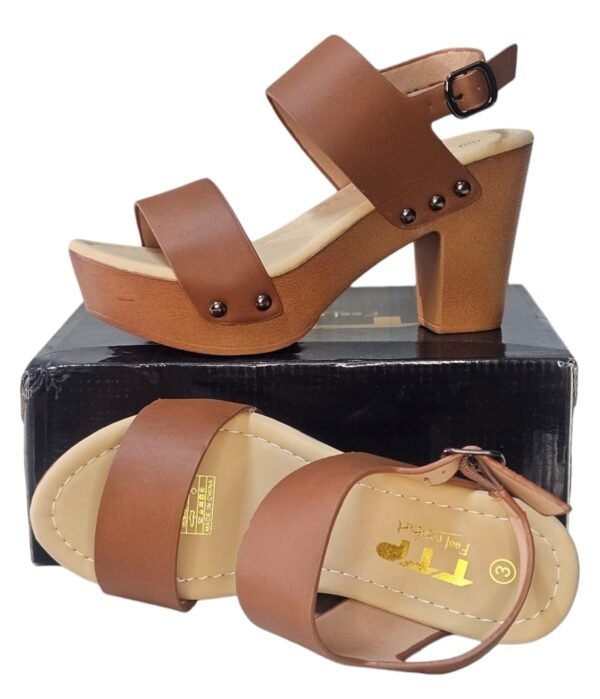 Heeled Clog Sandals