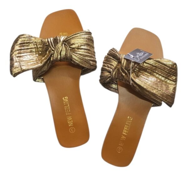 Gold Bow Slide