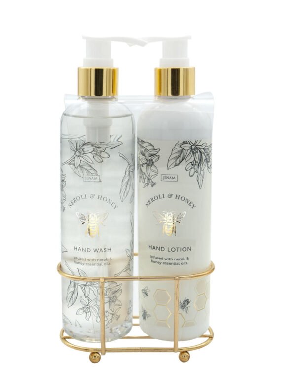 Bee Hand Care Duo - 300ml Hand Wash & 300ml Hand Lotion - Image 2