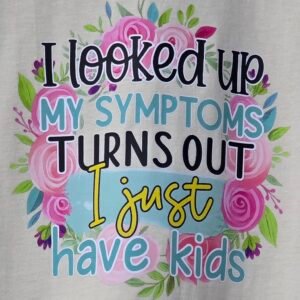 Cotton T-Shirt / Cream / My Symptoms Print