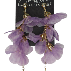 Alternative view of Floral Dangling Earring