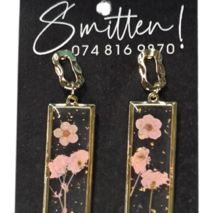 Rectangular Resin Earring