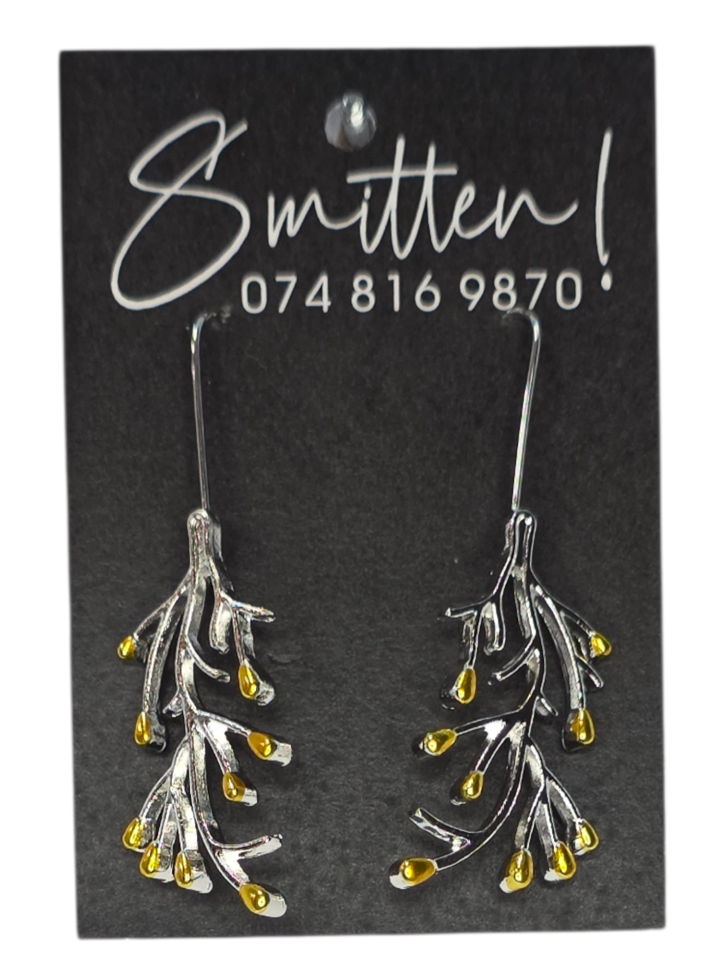 Dangling Costume Silver Earring