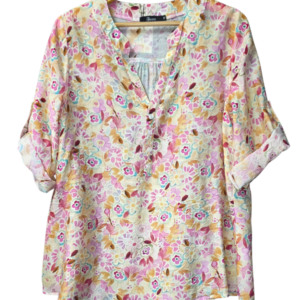 Alternative view of Blouse Pink Mulberry Silk