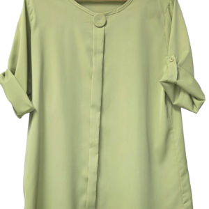 Alternative view of Green Colour Blouse / Top