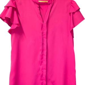 Alternative view of Pink Colour Blouse / Top V-Neck