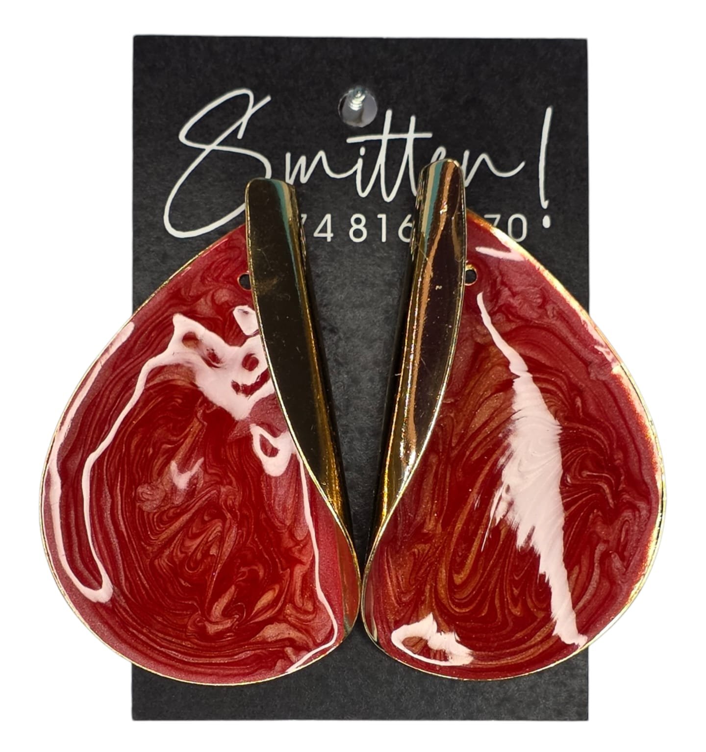 Modern Curve Earrings - Image 4