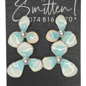 Alternative view of Double floral Earring