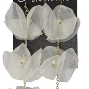 Alternative view of Dangling floral Earrings