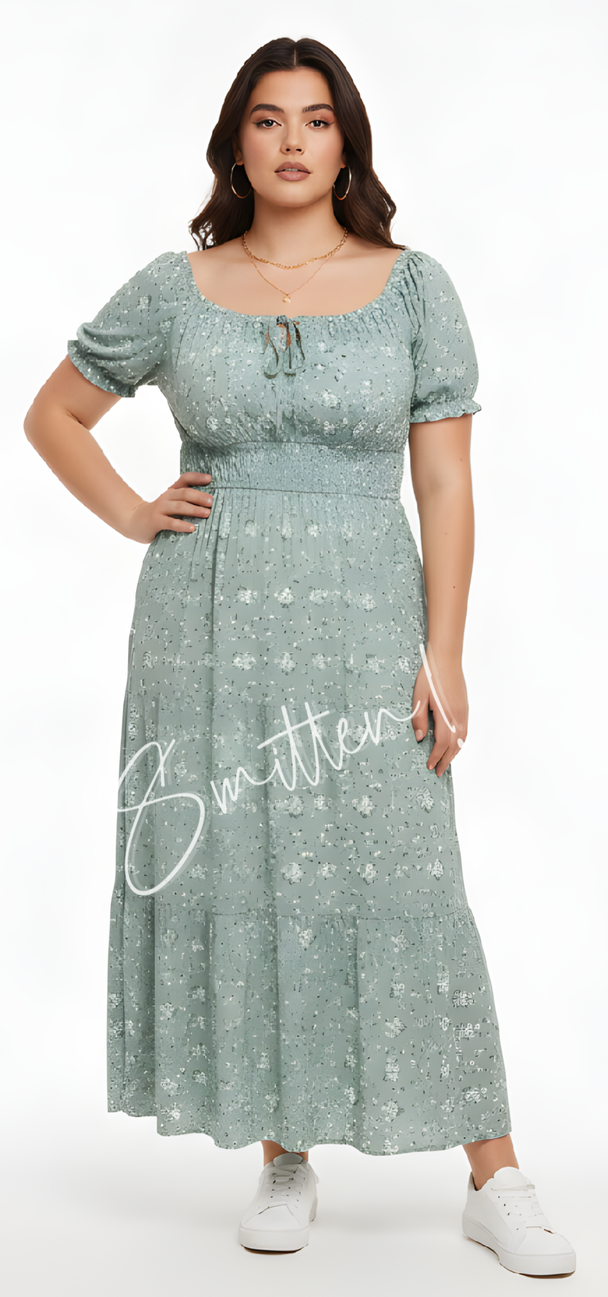 T-Shirt Dress Light Blue