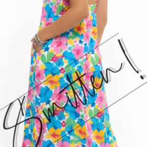 White Floral A-Line / Maxi Dress