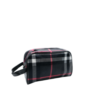 Mock Tartan Wash Bag