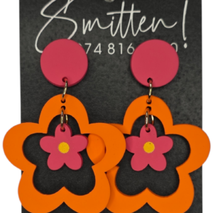 Dangling Floral Earring