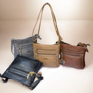 PU Leather Cotton Road Sling Bag