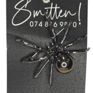 Spider Brooch (small) Black