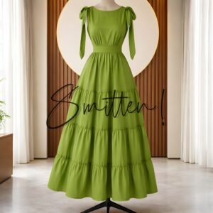 Layered Dress Green
