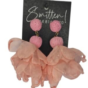 Alternative view of Dangling Floral Earrings