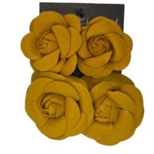 Earrings - Double Floral