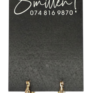 Textured Gold Teardrop Earrings different designs