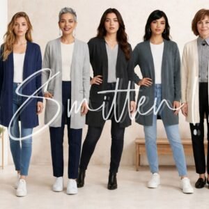 Alternative view of Open-front cardigan - Cream